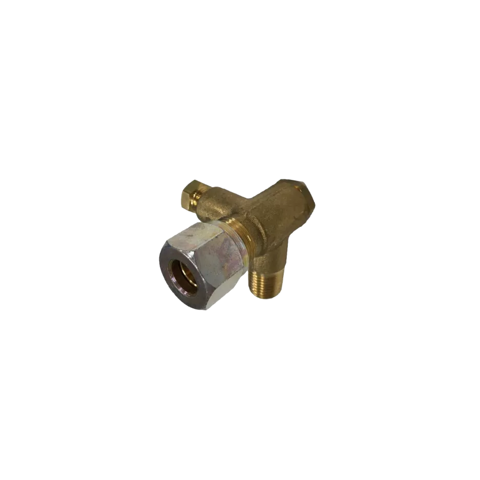 Válvula retención 1/4" M-Bicono tubo 10